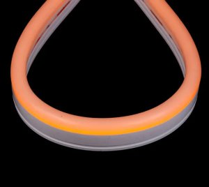 Amber LED Neon Flex Strip with Factory-Sealed IP65 Ends for Outdoor and Indoor Installations