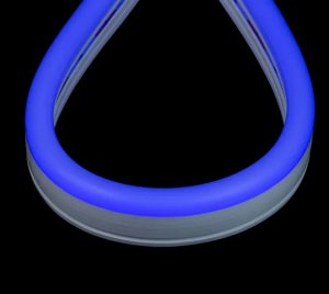 Blue Flexible LED Neon Rope Lightfor Signage, Building Facades, amd Architectural Outlines