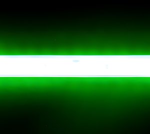 High-Density 24V SMD 2835 Green LED Strip for Outdoor Storefronts, Signage, and Accent Lighting
