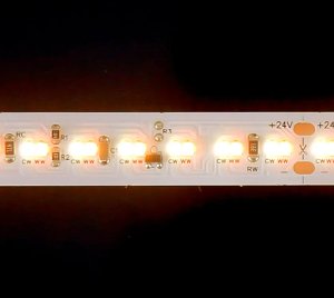 Dim-to-Warm LED Strip Light for Natural Incandescent-Like Dimming in Homes and Restaurants