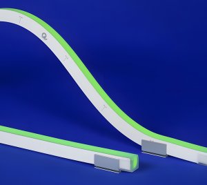 Flexible RGB LED Neon Strip Lights for Outdoor Architectural Lighting with DMX Control