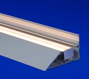 Knife-Edge LED Aluminum Cove Lighting Profiles for Seamless, Glare-Free Architectural Edge Illumination