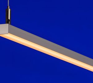 High CRI Linear Suspended LED Fixtures for Open Offices, Retail and Hospitality Spaces