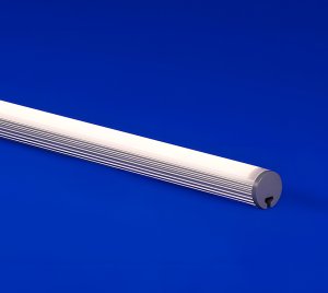 Round Surface Mount Linear LED Fixture with Rotatable Tubular Design for Indoor and Outdoor Use