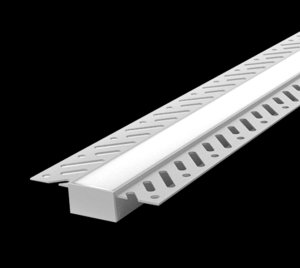 Recessed LED Aluminum Profile for Concealed Linear Lighting in Drywall and Ceiling Applications