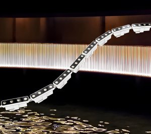 Programmable Static White LED Wall Washer/Grazer for Columns, Building Façades, and Landscape Lighting