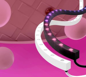 RGBW Linear LED Wall Grazer for Pixel-Level Color-Changing Architectural and Landscape Lighting