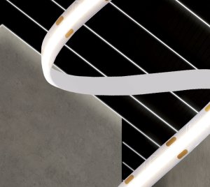 Tunable White COB LED Strip Light with 2700K to 6500K CCT Range for Residential, Office, and Commercial Lighting