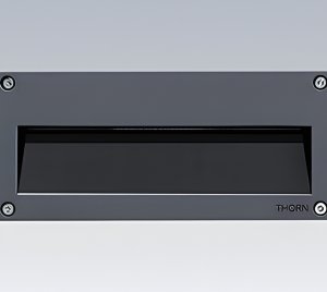 Outdoor Recessed LED Wall Light with Opal, Louvre, Visor, and Barn Door Optical Accessories