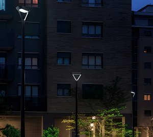 Architectural Post Top LED Light with Smart City Connectivity for City Streets, Parks, and Pedestrian Pathways