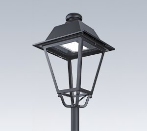 19th Century Style LED Post-Top Light for Historic Streets, Conservation Areas, Footpaths, and Cycle Routes