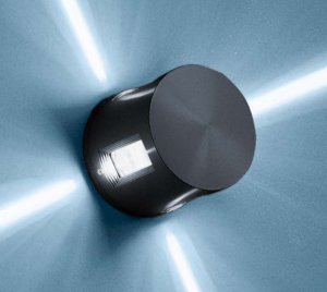 Circular LED Wall Light for Indoor and Outdoor Architectural and Facade Lighting