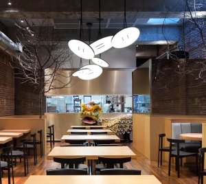 Luxury LED Pendant Light with Thin Profile, Broad Circular Acrylic Diffuser, and Multi-Directional Soft Illumination