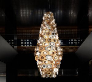 Luxury Pendant Light Inspired by the Parisian Champs-Élysées with Elegant Teardrop Design for Modern Interiors