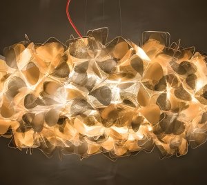 Luxury Decorative Chandelier Light with Gold and Black Accents for Luminous Interiors