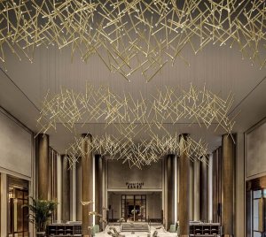 Slim Cylindrical LED Pendant Lights with Dual-Ended Glow for Creative Cluster Arrangements
