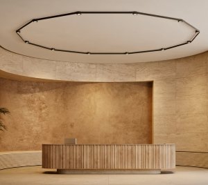 Modular Architectural Ceiling and Wall Lighting System with Integrated Power-Conducting Fabric Tape
