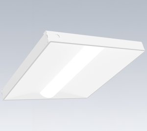 Non-Ferrous Recessed LED Troffer Light for MRI Suite Applications in Healthcare Facilities
