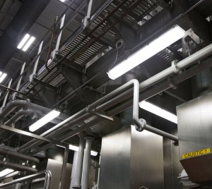 Vapor-Tight LED Light for Wet, Dusty, ISO Certified Cleanroom, and Hazardous Location Environments