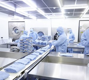 LED Teardrop Light for Laminar Airflow Applications in Cleanroom Environments