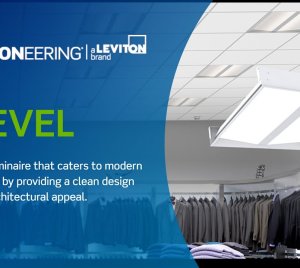 Recessed LED Troffer for T-Bar Grid Ceilings with Tunable White Technology for Circadian Lighting