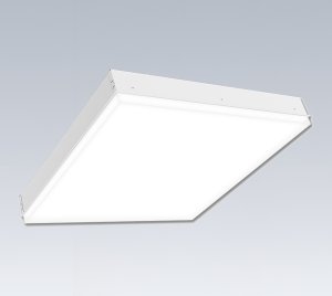 Drop Lens Recessed LED Troffer Light with Tunable White Technology and Smart Control Integration