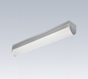 Wet Location Linear LED Wraparound Light for Parking Garages and Transportation Platforms
