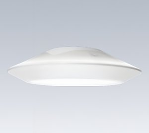 Canopy-Mount LED Ceiling Light with Zoned Occupancy and Daylight Harvesting Control