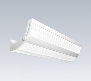 Wall-Mounted Multi-Function Luminaire for Patient Rooms with Reading and Ambient Light Options