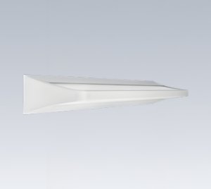 Wall-Mount Ambient and Examination LED Light with Optional Low-Voltage Wall, Bed, or Pillow Speaker Controls