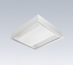 Patient Room LED Ceiling Light with Multi-Function Ambient and Indirect Exam Light