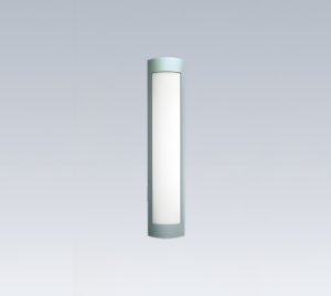 Vertical Wall Mount LED Fixture with Aluminum Housing for Correctional Washrooms, Restrooms, and High Traffic Facilities