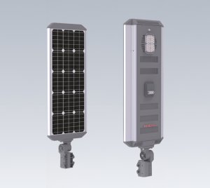 All-in-One Off-Grid Solar Street Light for Rural Roads, Parking Lots, and Pathway Installations