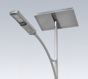 Solar Street Light with Long-Life LiFePO4 Battery and PIR Motion Sensor for Smart Adaptive Lighting