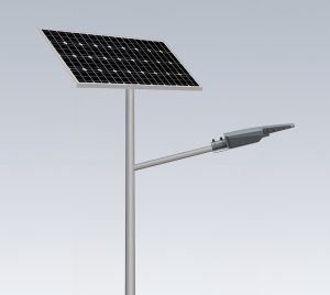 All-in-Two Solar Street Light with Intelligent Charge Management and Long-Life Lithium Battery Technology