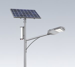 Split Solar Street Light with High-Capacity Lithium Battery and High-Strength Teijin Lens