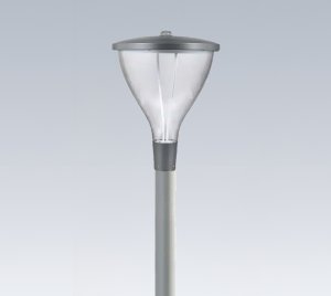 Transparent PC Lens LED Post Top Light for Streets, Parks, Courtyards, and Public Outdoor Spaces