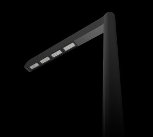 Contemporary Architectural LED Street Light with Minimalist Design, Precision Optics, and Smart Lighting Control for Modern Urban Environments