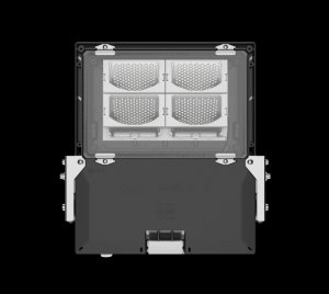 LED Tunnel Floodlight for Road Tunnels, Highway Infrastructure, and Reinforcement Lighting with Symmetrical and Asymmetrical Optics