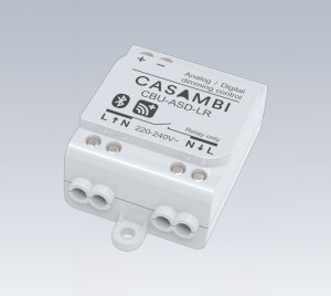 Wireless Long-Range LED Driver Control Module with 0-10V 1-10V and DALI Dimming Interface for Indoor Lighting Applications