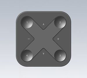 Wireless Long-Range Casambi-Enabled User Interface for Interior Lighting Control with Flexible Placement Options
