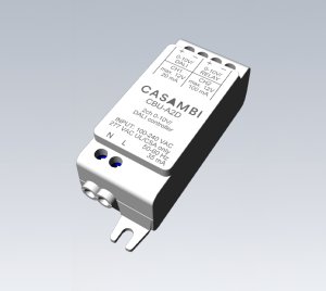 Wireless Casambi Controller for Tunable White LED Drivers with DALI Mode and Sensor Integration