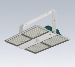 High Bay LED Light for Manufacturing Plants, Sports Halls, and Warehouses with DALI-2 Dimming, CLO Functionality, and Modular Design