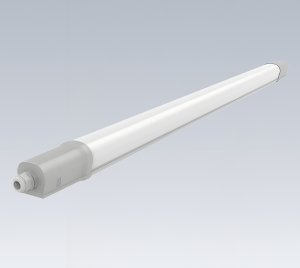 Industrial LED Tri-Proof Light with Rotatable Housing for Warehouses, Factories, and Logistics Areas