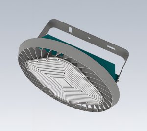 High Bay Lights for Industrial and Commercial Facilities with Casambi Wireless Control and DALI-2 Dimming