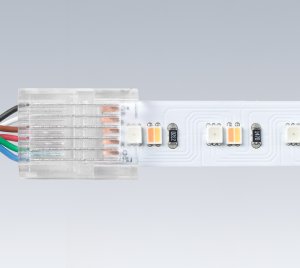RGB and Tunable White LED Tape Light with Integrated Lutron HomeWorks and RadioRA 3 Smart Control Compatibility