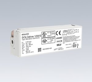 12W Small Form Factor LED Driver with DALI-2 and 0-10V Dimming Control for Architectural Lighting Applications