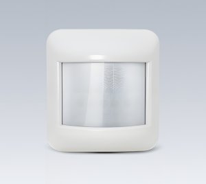 Line Voltage Wide-View Wall, Corner, and Ceiling Occupancy Sensor with PIR and Optional Acoustic Detection Technology