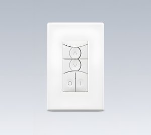 Line Voltage Phase Dimmer for Single Location 120V LED, CFL, ELV, and Incandescent Loads with Shallow Wall Box Design