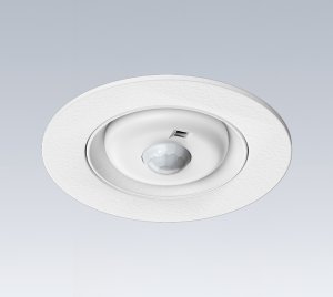 Recessed PIR Occupancy and Daylight Sensor with Integrated Bluetooth Mesh Control and 0–10V Dimming Compatibility